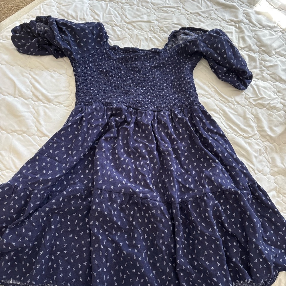 Navy Blue Kids Dress